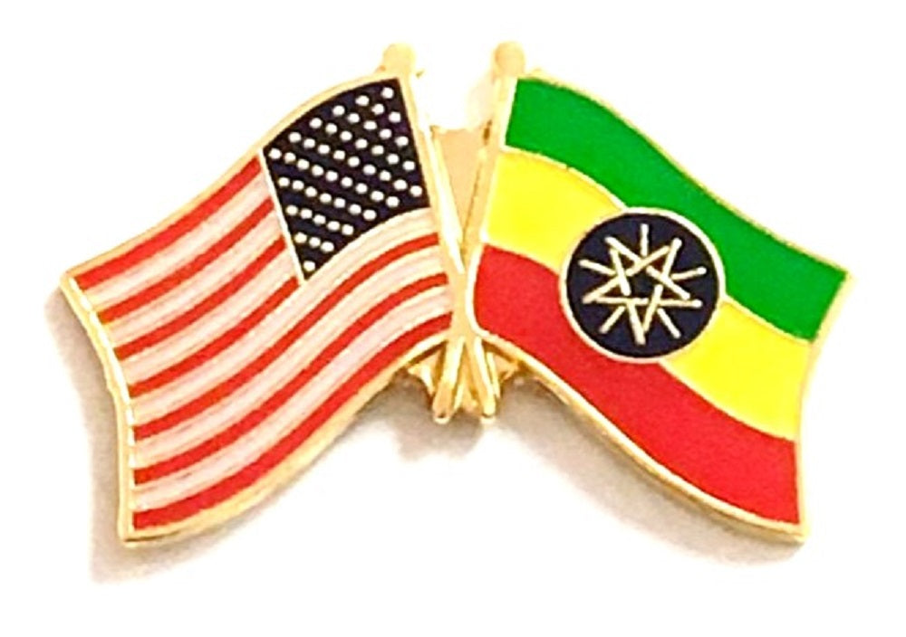 Ethiopian Flag Friendship Lapel Pins World Flag Friendship Lapel Pin World Flags Direct 7127