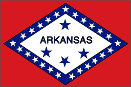 a pdf image of the flag of Arkansas