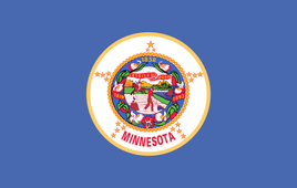 a pdf image of the flag of Minnesota