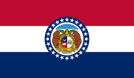 a pdf image of the flag of Missouri