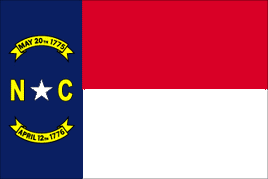 a pdf image of the flag of North Carolina