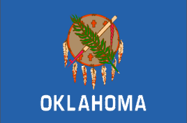 a pdf image of the flag of Oklahoma