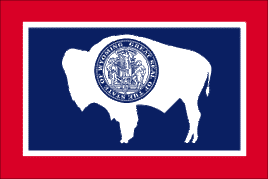 a pdf image of the flag of Wyoming