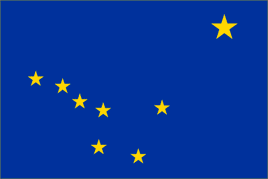 a pdf image of the flag of Alaska