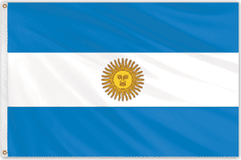 the flag of Argentina