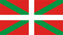 an image of the flag of the basque lands