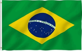 the flag of Brazil