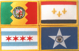 City Flag Patches