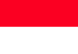 a pdf image of the flag of Indonesia