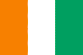 an image of the flag of Ivory Coast