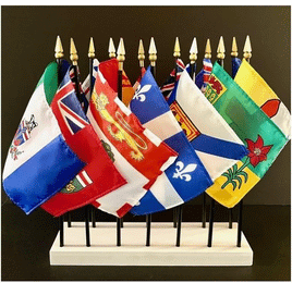 Rayon Miniature World Flags