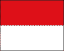 a PDF image of the flag of Monaco