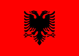 a pdf image of the flag of Albania