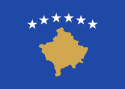 an image of the flag of Kosovo