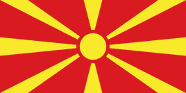 a pdf image of the flag of Macedonia