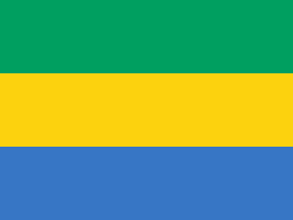 a pdf image of the flag of Gabon