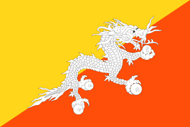 a PDF image of the flag of Bhutan