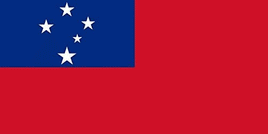 a pdf image of the flag of Western Samoa