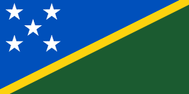 a pdf image of the flag of Solomon Islands