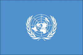 a pdf image of the flag of the United Nations