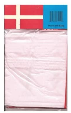 Denmark polyester flag in its packaging