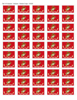 Marine Flag Stickers - 50 per sheet