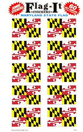 Maryland Flag-It Stickers