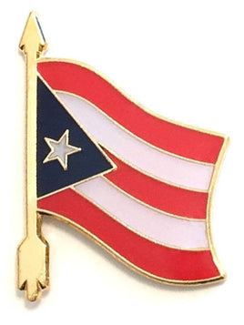 Custom Flag Lapel Pins (Single or Friendship Custom Pins)