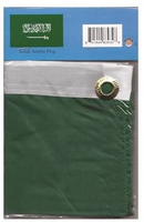 Saudi Arabia polyester flag in its packaging