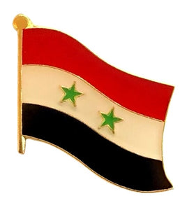 Syria Flag Lapel Pins - Single