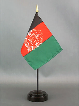 Afghanistan deluxe miniature flag