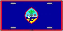 Guam Flag License Plate