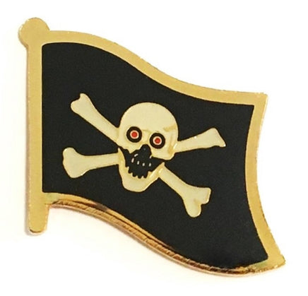 Jolly Roger Red Eye Pin