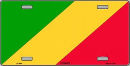 Republic of Congo License Plate