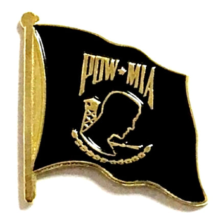 United States prisoner of war missing in action Single Lapel Pin