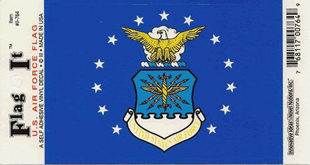 Air Force Flag Decal