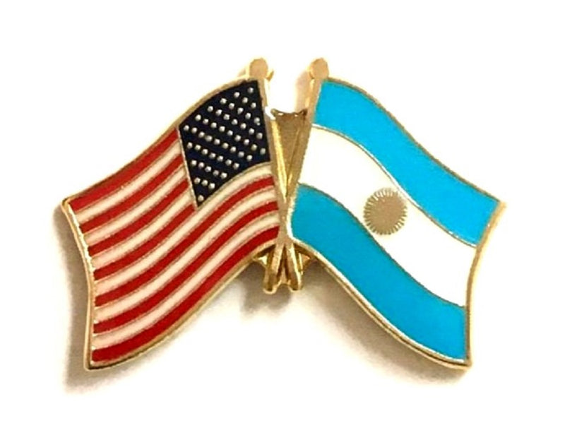 World Flag Lapel Pins Friendship Double World Flags Direct 7137