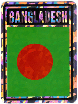 Bangladesh Reflective Decal