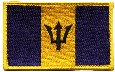 Barbados Flag Patch