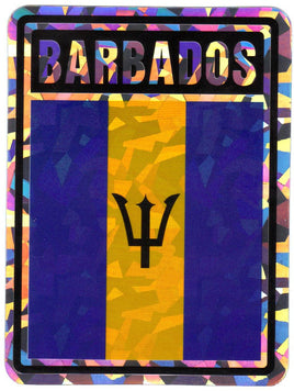 Barbados Reflective Decal