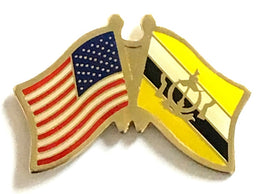 Brunei Friendship Flag Lapel Pins