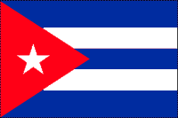 Cuban Polyester Flag