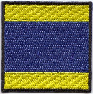 Delta Nautical Signal Flag Patch