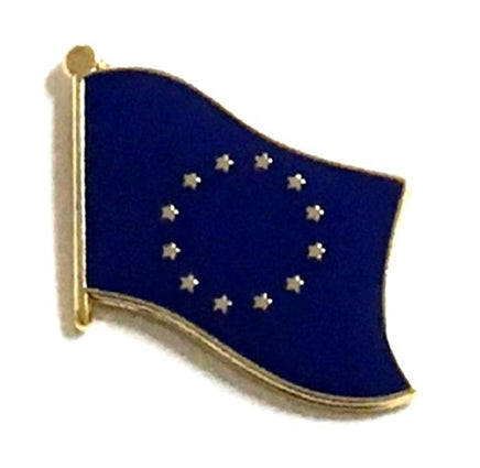 European Union Single Flag Pin