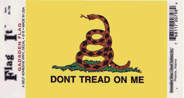 Gadsden Dont Tread On Me Flag Decal