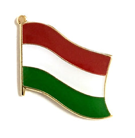 Hungary Flag Lapel Pins Single