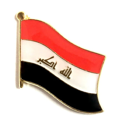 Iraq single flag pins