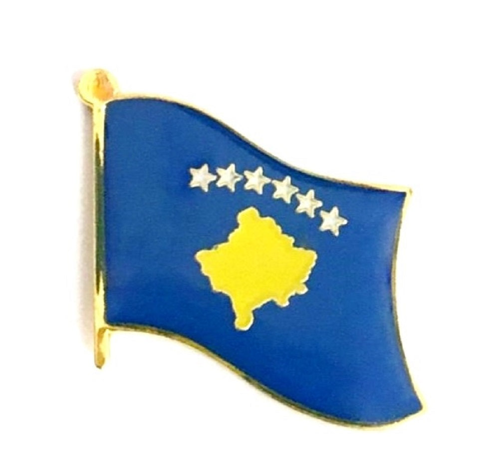 Kosovo flag lapel pins, world flag lapel pin| World Flags Direct