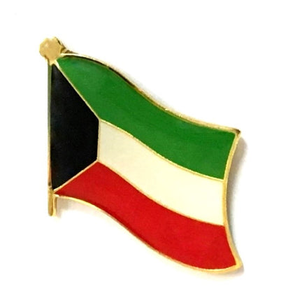 Kuwait Flag Lapel Pins Single