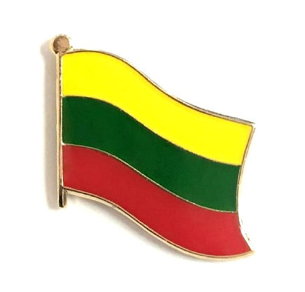 Lithuanian Flag Lapel Pins Single